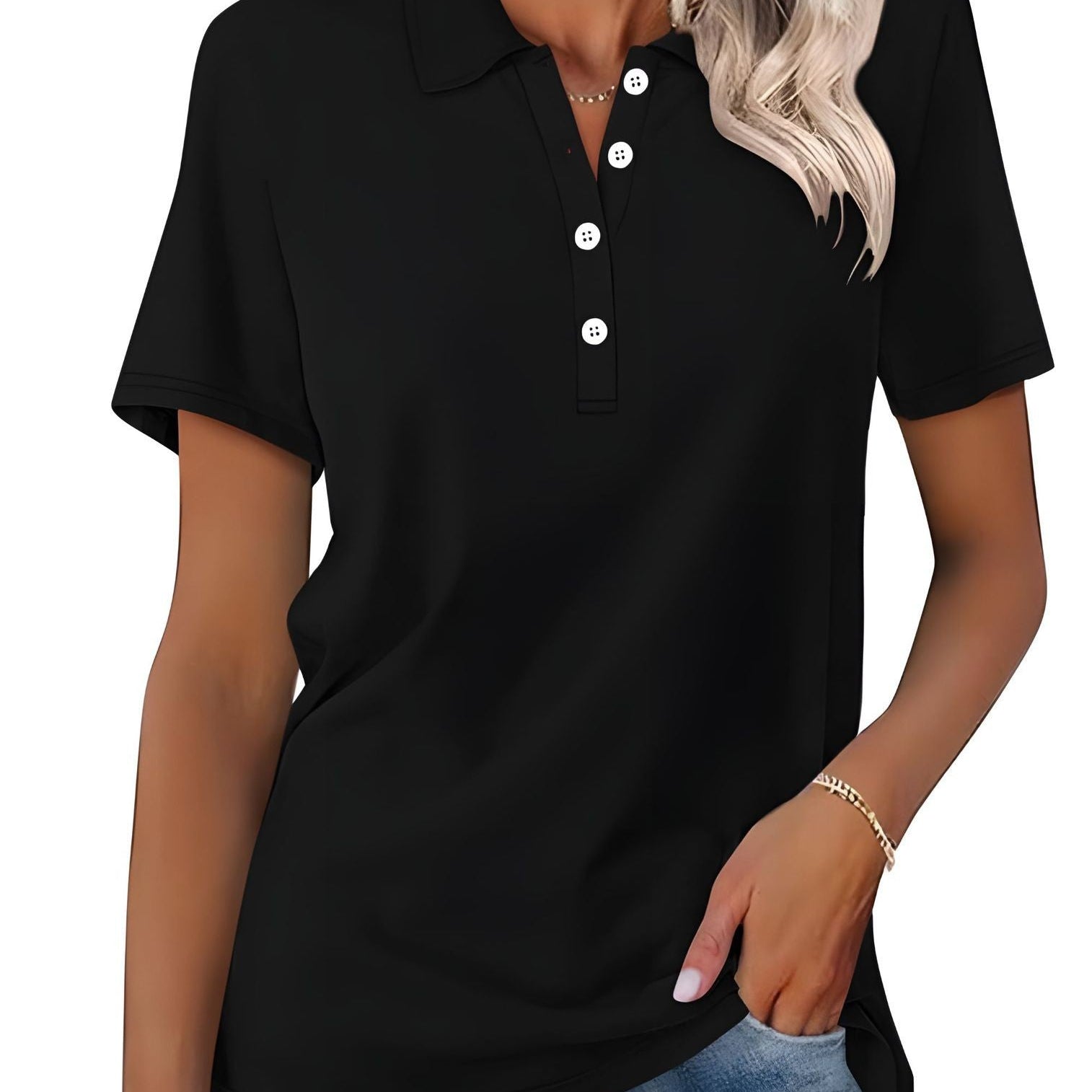 Julia - Polo transpirable elegante