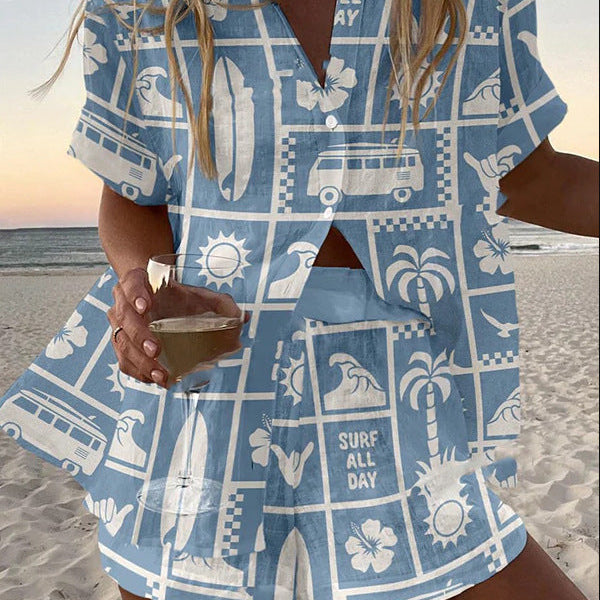 Jorelle™ | Conjunto corto ligero de verano