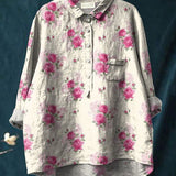 Laura™ | Blusa clásica con estampado flora