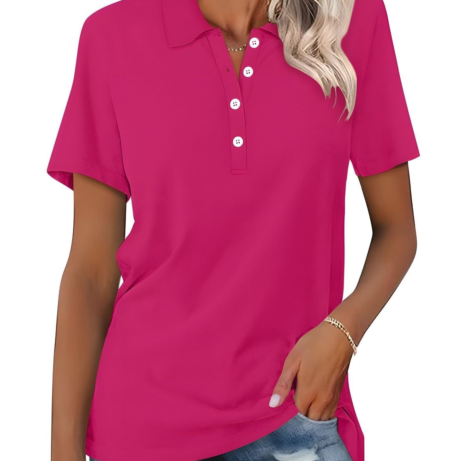 Julia - Polo transpirable elegante
