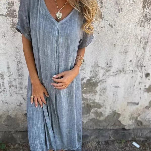 Naia™ – Vestido de cuello en V