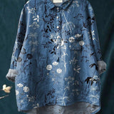 Laura™ | Blusa clásica con estampado flora
