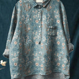 Laura™ | Blusa clásica con estampado flora