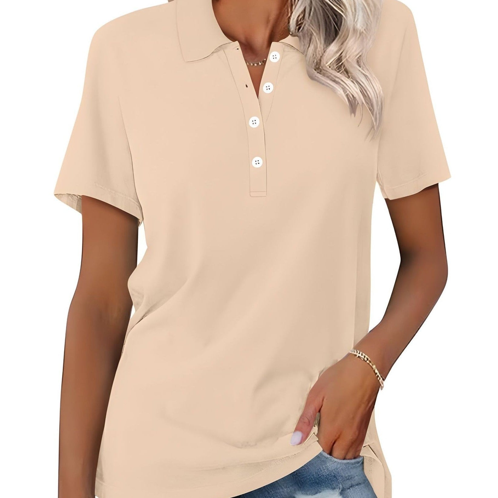 Julia - Polo transpirable elegante