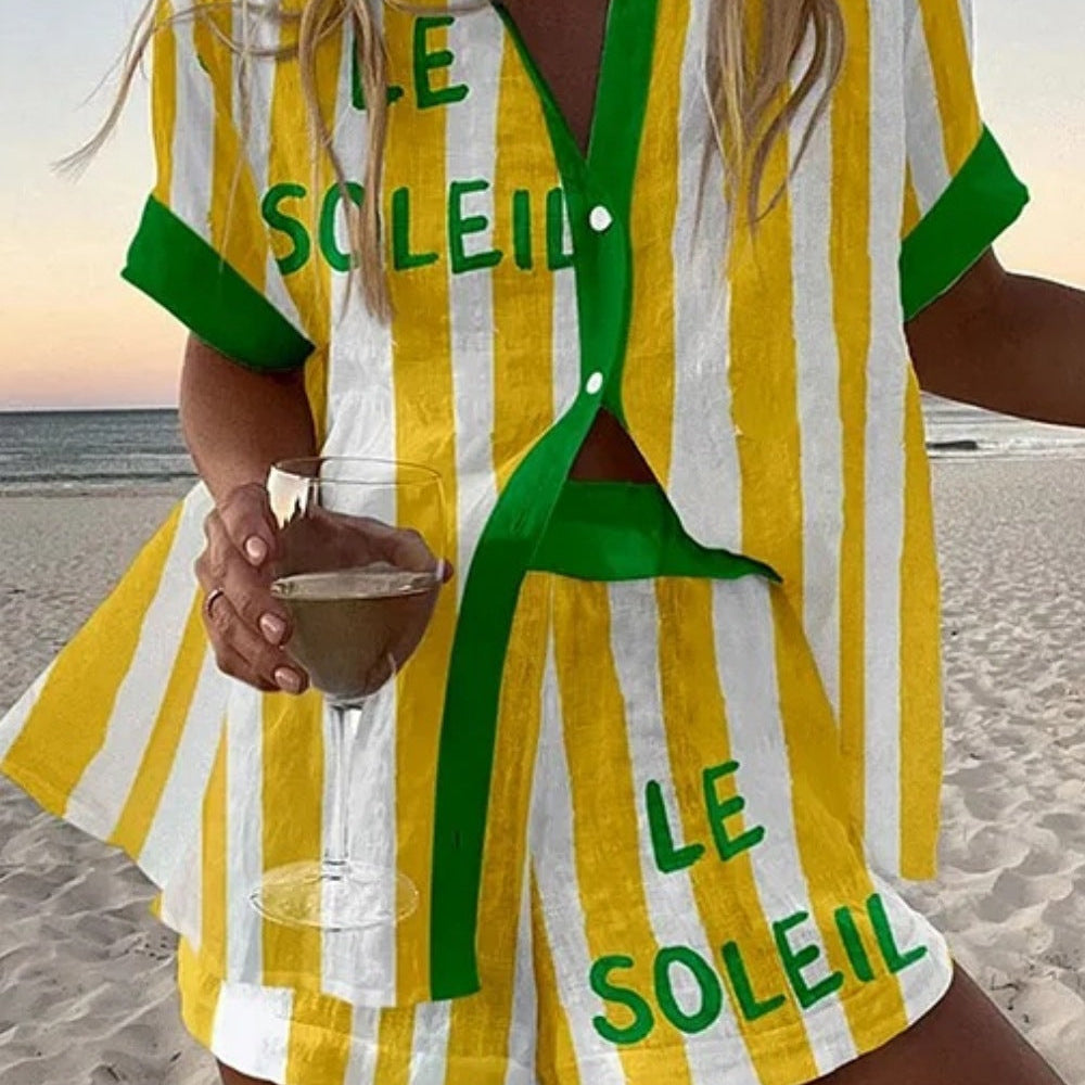 Jorelle™ | Conjunto corto ligero de verano