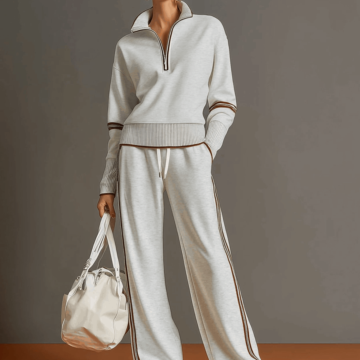 Marietta | Blusa y pantalón con piernas anchas para Mujer