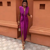 Elvira™ - Vestido con pliegues suaves y elegancia moderna