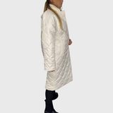 Abrigo acolchado reversible