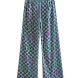 Conjunto Felicia™ Versátil con Estampado Azul