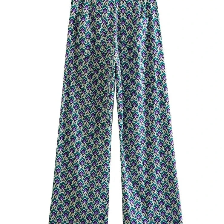 Conjunto Felicia™ Versátil con Estampado Azul
