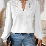 Clementine - Blusa elegante con escote en V