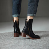 Grazia - Botines de Tacón Medio para Mujer