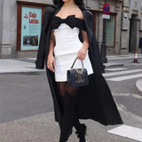 Vestido Marcela™ Ajustado con Detalle de Lazo