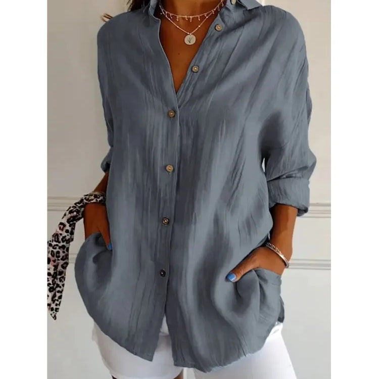 Philine - Blusa suave y ligera transpirable