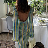 Vestido Alba™ Largo de Espalda Descubierta