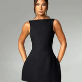 Vestido Virginia™ Elegante con Espalda Descubierta