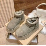 Mini botas de plataforma
