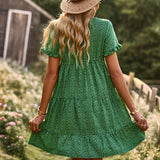 Jolie™ Vestido informal de manga corta