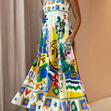 Vestido Grecia™ Colorido y Fresco