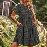 Jolie™ Vestido informal de manga corta
