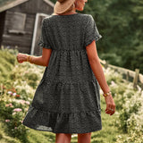 Jolie™ Vestido informal de manga corta