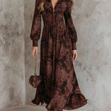 Cloe | Vestido largo vintage para Mujer