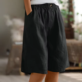 Liss - Pantalones cortos bohemios  para mujer