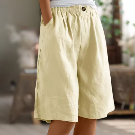 Liss - Pantalones cortos bohemios  para mujer