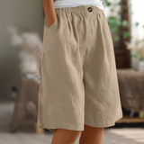 Liss - Pantalones cortos bohemios  para mujer