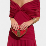 Magda™ | Vestido largo de flores con escote en V