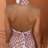 Mickay | Elegante set midi con hombros descubiertos para Mujer
