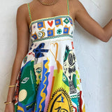 Vestido Grecia™ Colorido y Fresco