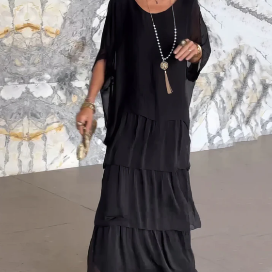 Lara | Elegante Vestido Maxi Fluido para Mujer