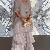 Lara | Elegante Vestido Maxi Fluido para Mujer