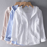 Elena | Blusa ligera con capucha