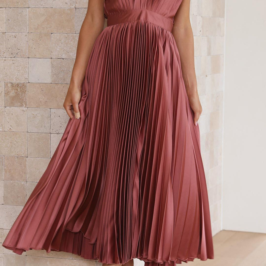 Maria | Elegante vestido plisado