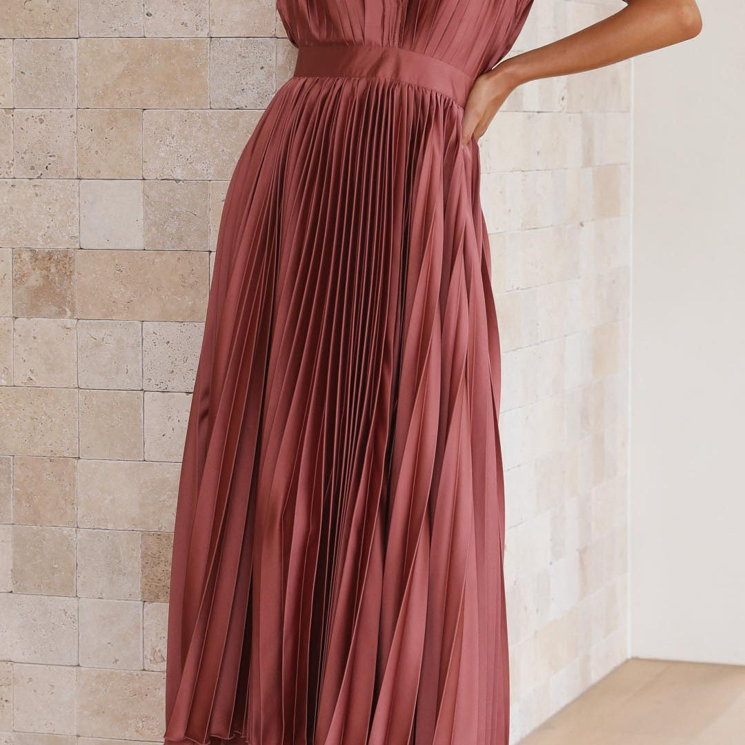 Maria | Elegante vestido plisado