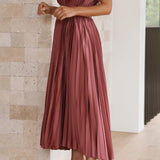 Maria | Elegante vestido plisado