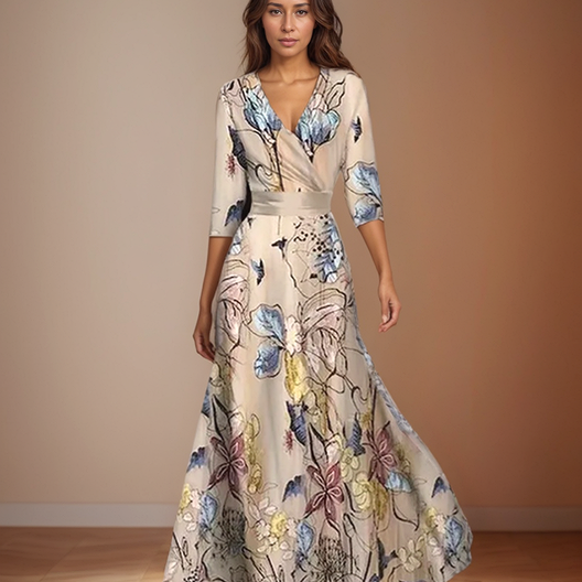 Lorraine | Vestido con estampado floral