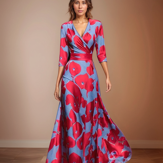 Lorraine | Vestido con estampado floral