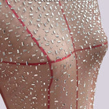 Erin ™ vestido largo con brillo