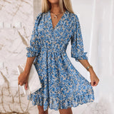 Vestido Corina™ Floral y Glamuroso