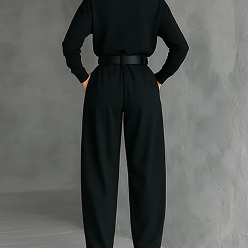 JULIET | Conjunto de cuello alto y pantalón recto
