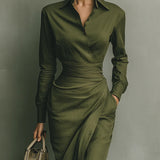 Narelle  - Vestido Elegante Envolvente