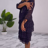 Auterelle | Vestido de Mujer elegante con lunares