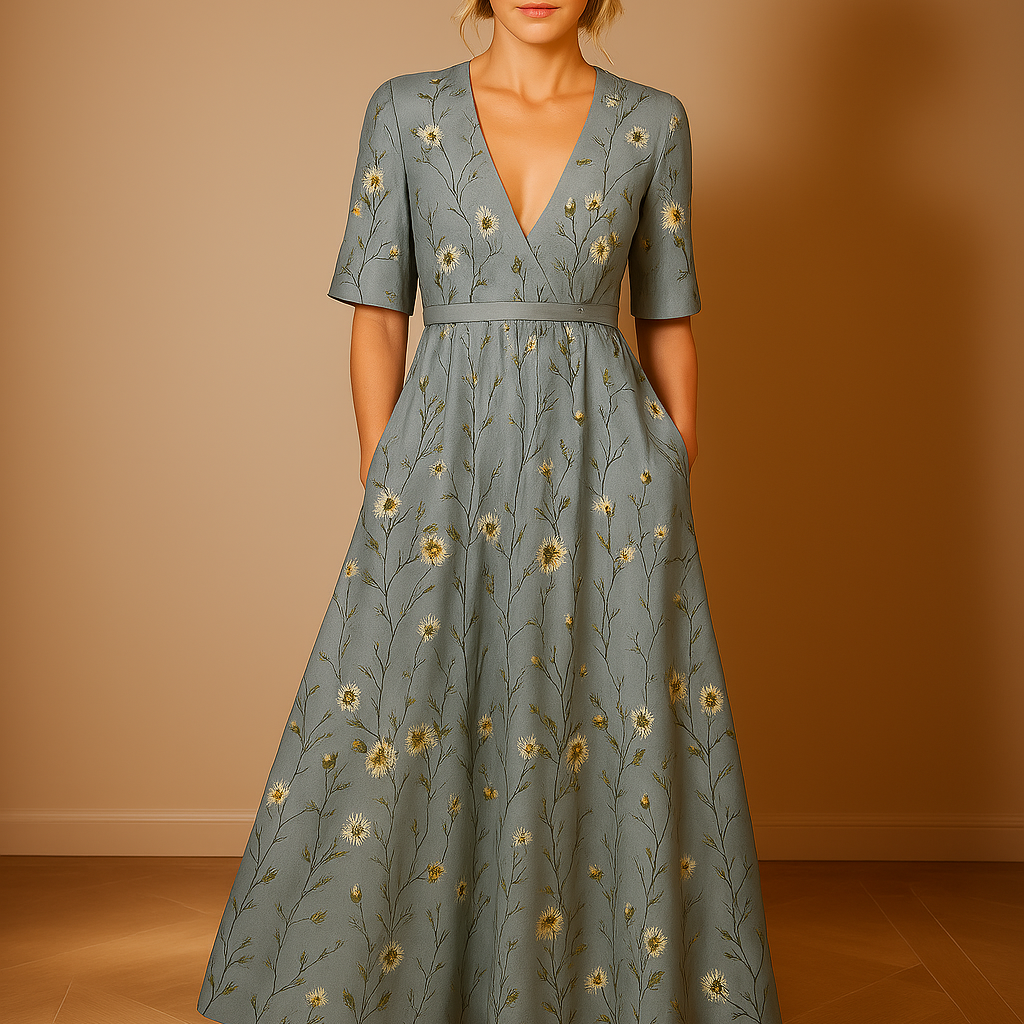 Lorraine | Vestido con estampado floral