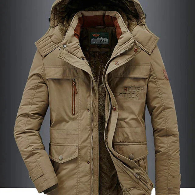 Bjorn - Abrigo de Invierno para Hombre de Forro Polar