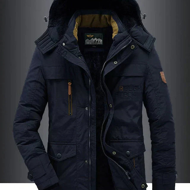 Bjorn - Abrigo de Invierno para Hombre de Forro Polar