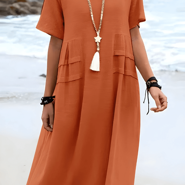 Aria™ - Vestido de lino de verano