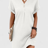 Massie | Vestido Corto Elegante estilo Draped